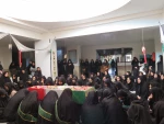 میزبانی آموزشکده دختران میبد از پیکر پاک شهید گمنام، در آستانه ایام شهادت حضرت فاطمه زهرا(س) 12