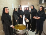 برپایی موکب فاطمی و توزیع عدسی درآستانه شهادت حضرت زهرا(س) در اموزشکده ملی مهارت دختران مسید 2