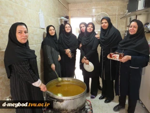 برپایی موکب فاطمی و توزیع عدسی درآستانه شهادت حضرت زهرا(س) در اموزشکده ملی مهارت دختران مسید 2