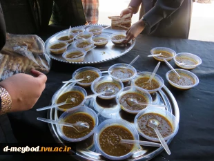 برپایی موکب فاطمی و توزیع عدسی درآستانه شهادت حضرت زهرا(س) در اموزشکده ملی مهارت دختران مسید 7