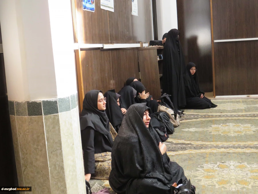 برگزاری مراسم پرشکوه عزاداری شهادت حضرت زهرا(س) در آموزشکده ملی مهارت دختران میبد 2