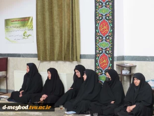 برگزاری مراسم پرشکوه عزاداری شهادت حضرت زهرا(س) در آموزشکده ملی مهارت دختران میبد 3