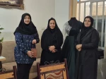 بازدید از کارگاه دانشجویان کارآفرین به مناسبت هفته کارآفرینی در آموزشکده ملی مهارت دختران میبد 4