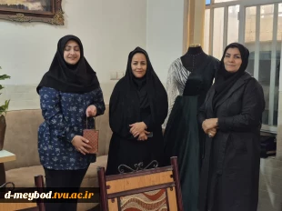 بازدید از کارگاه دانشجویان کارآفرین به مناسبت هفته کارآفرینی در آموزشکده ملی مهارت دختران میبد 4