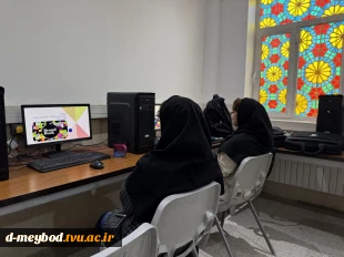 نشست تخصصی «از ایده تا هویت: طراحی حرفه‌ای برند بوک» در دانشگاه ملی مهارت دختران میبد 5