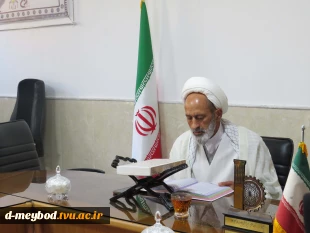 بازدید نماینده نهاد رهبری از دانشگاه ملی مهارت دختران میبد و تأکید بر ترویج فرهنگ نماز 6