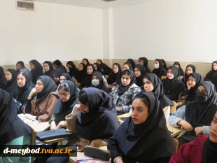 برگزاری سمینار تخصصی «طراحی پایدار و استفاده از مواد بازیافتی در صنعت پوشاک» در آموزشکده ملی مهارت دختران میبد 7