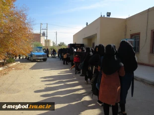 مراسم پخت و پخش نان روغنی«لتیرگ» در آموزشکده ملی مهارت دختران میبد 2