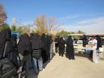 مراسم پخت و پخش نان روغنی«لتیرگ» در آموزشکده ملی مهارت دختران میبد 5