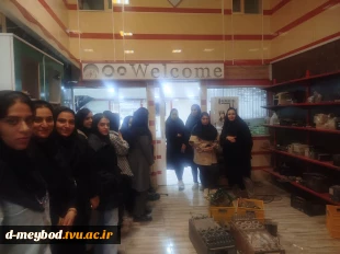 بازدید علمی دانشجویان کامپیوتر از کارگاه کارآفرینی در میبد 2