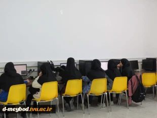 برگزاری کارگاه تخصصی هوش مصنوعی با محوریت آشنایی با ChatGPT در آموزشکده دختران میبد 3