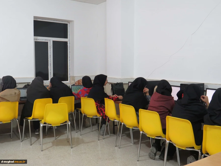 برگزاری کارگاه تخصصی هوش مصنوعی با محوریت آشنایی با ChatGPT در آموزشکده دختران میبد 6