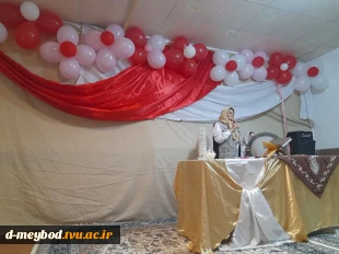 برگزاری جشن میلاد حضرت زهرا سلام الله علیها در خوابگاه شقایق آموزشکده ملی مهارت دختران میبد 5