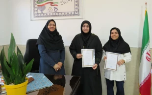 تقدیر از کارآفرینان جوان در مرکز دختران میبد 2