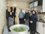 آش متبرک فاطمی؛ پیشکشی از مهر همکاران به نام حضرت زهرا (س) در آموزشکده ملی مهارت دختران میبد 3