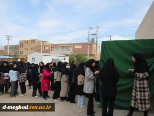 آش متبرک فاطمی؛ پیشکشی از مهر همکاران به نام حضرت زهرا (س) در آموزشکده ملی مهارت دختران میبد 4