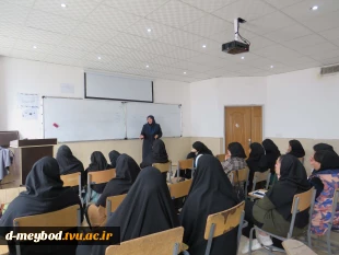 برگزاری کارگاه آموزشی آگاهی‌های پیش از ازدواج در آموزشکده ملی مهارت دختران میبد 3