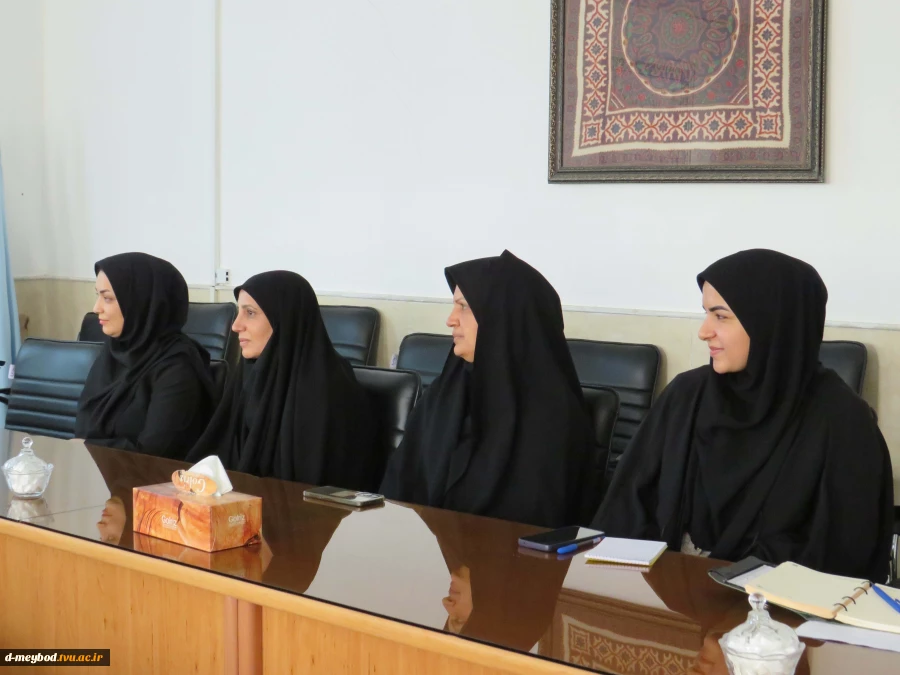 برگزاری جلسه تخصصی آموزشی با حضور دکتر امیدپناه ودکتر عمرانی در آموزشکده ملی مهارت دختران میبد 3