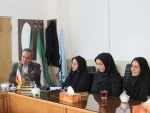 برگزاری جلسه تخصصی آموزشی با حضور دکتر امیدپناه ودکتر عمرانی در آموزشکده ملی مهارت دختران میبد 8