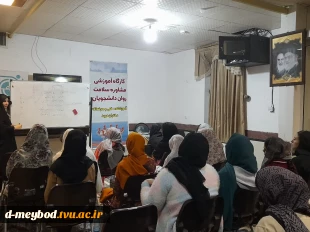 کارگاه آموزشی «رمزگشایی برای رشد» ویژه دانشجویان خوابگاهی آموزشکده ملی مهارت دختران میبد 3