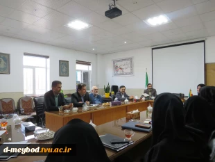 برگزاری جلسه کمیته تخصصی آموزش (تاد) با حضور مسئولان و نمایندگان صنعت در آموزشکده ملی مهارت دختران میبد 2