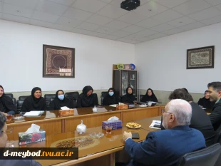 برگزاری جلسه کمیته تخصصی آموزش (تاد) با حضور مسئولان و نمایندگان صنعت در آموزشکده ملی مهارت دختران میبد 2