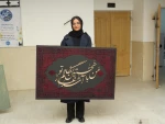 آیات نور ترکیبی از هنر ومعنویت در قالب تابلوهای گرافیکی 4