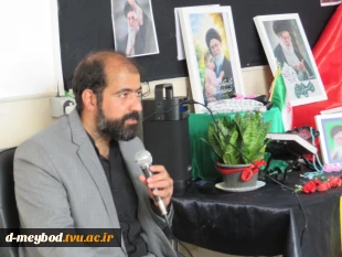 مراسم بزرگداشت  و خونخواهی رهبر شهید، نماد استقامت و شجاعت ملت در آموزشکده ملی مهارت دختران میبد 2