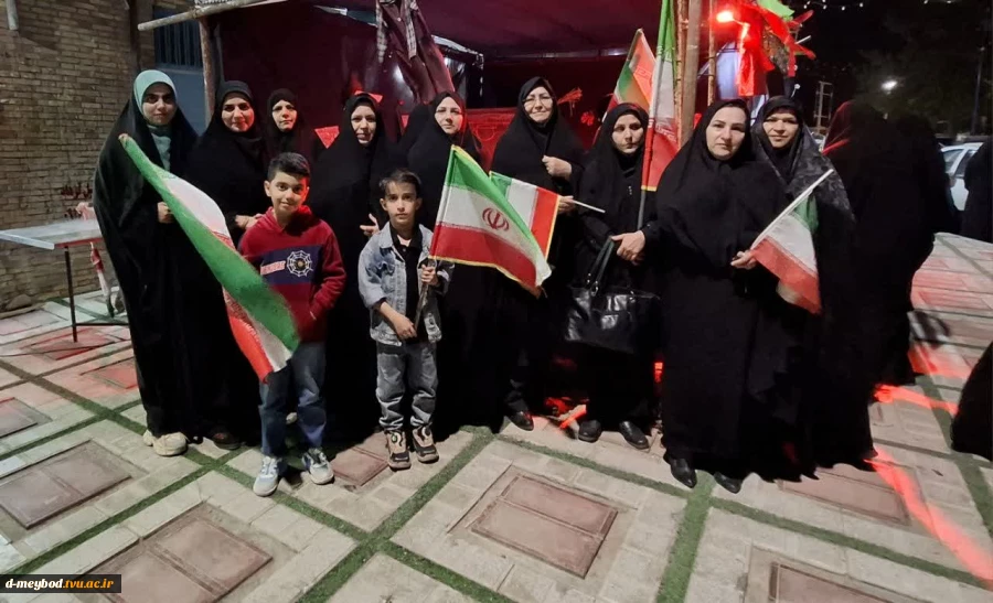 تجمع همکاران آموزشکده ملی مهارت دختران میبد در محکومیت تعرض دشمن آمریکایی_صهیونیستی به دانشگاه های کشور 3