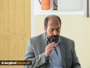 برگزاری مراسم دومین سالگرد شهادت شهید آیت‌الله سید ابراهیم رئیسی و سایر شهدای پرواز اردیبهشت، با حضور پرشور کارکنان آموزشکده ملی مهارت دختران میبد 4