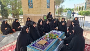 هم‌زمانی عزای آل‌الله و غرورآفرینی آزادسازی خرمشهر؛ تجلی ارادت کارکنان آموزشکده ملی مهارت دختران میبد  5