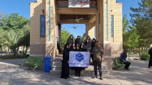 هم‌زمانی عزای آل‌الله و غرورآفرینی آزادسازی خرمشهر؛ تجلی ارادت کارکنان آموزشکده ملی مهارت دختران میبد 2