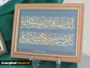 فضاسازی باشکوه عید غدیر و آغاز روزشمار در آموزشکده ملی مهارت دختران میبد  4