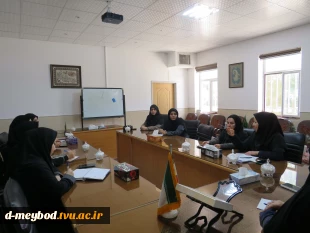 برگزاری جلسه شورای آموزشی در آموزشکده ملی مهارت دختران میبد 8
