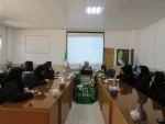 نشست بصیرتی «سیره امیرالمؤمنین علی(ع) در مدیریت چالش‌های اجتماع» در آموزشکده ملی مهارت دختران میبد 5