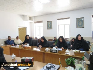 نشست بصیرتی «سیره امیرالمؤمنین علی(ع) در مدیریت چالش‌های اجتماع» در آموزشکده ملی مهارت دختران میبد 9