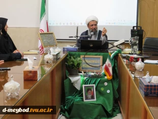 نشست بصیرتی «سیره امیرالمؤمنین علی(ع) در مدیریت چالش‌های اجتماع» در آموزشکده ملی مهارت دختران میبد 10