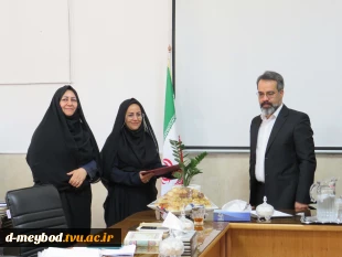 برگزاری جلسه شورای آموزشی آموزشکده ملی مهارت دختران میبد با حضور معاون آموزشی استان 2