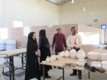 بازدید ریاست  آموزشکده ملی مهارت دختران میبد از کارگاه سرامیک 3