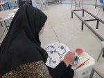 بازدید ریاست  آموزشکده ملی مهارت دختران میبد از کارگاه سرامیک 5
