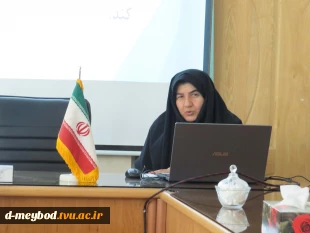 برگزاری کرسی آزاداندیشی با موضوع «فلسفه خیر و شر در عالم ناسوت» در آموزشکده ملی مهارت دختران میبد 6