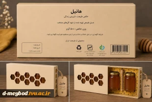 طراحی خلاقانه لیبل و بسته‌بندی محصولات توسط دانشجویان ترم ششم کارشناسی پیوسته آموزشکده ملی مهارت دختران میبد 10