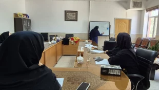 برگزاری جلسه مصاحبه اساتید رشته طراحی و دوخت در آموزشکده ملی مهارت دختران میبد 9
