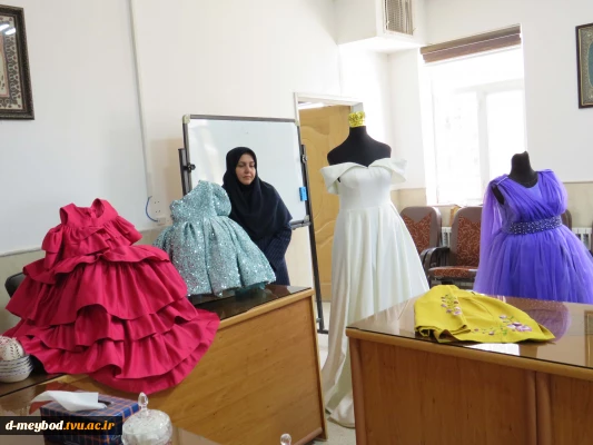 برگزاری جلسه مصاحبه و ارزیابی اساتید رشته‌های گرافیک و طراحی دوخت در آموزشکده ملی مهارت دختران میبد