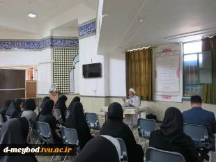برگزاری جلسه توجیهی سفر مشهد دانشجویان با حضور نماینده نهاد رهبری دانشگاه ملی مهارت 3