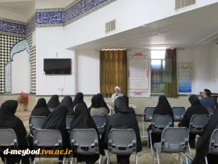 برگزاری جلسه توجیهی سفر مشهد دانشجویان با حضور نماینده نهاد رهبری دانشگاه ملی مهارت 7