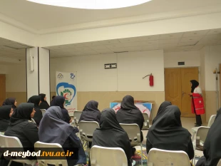 برگزاری مانور پناهگاهی و تخلیه اضطراری در آموزشکده ملی مهارت دختران میبد 8