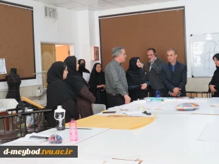 بازدید دکتر محتشمی وهیئت همراه استان از مرکز دختران میبد 4