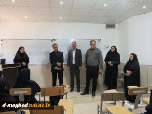 بازدید دکتر محتشمی وهیئت همراه استان از مرکز دختران میبد 5