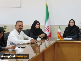 برگزاری جلسه شورای فرهنگی آموزشکده ملی مهارت دختران میبد با محوریت برنامه‌ریزی فرهنگی ترم جدید 3